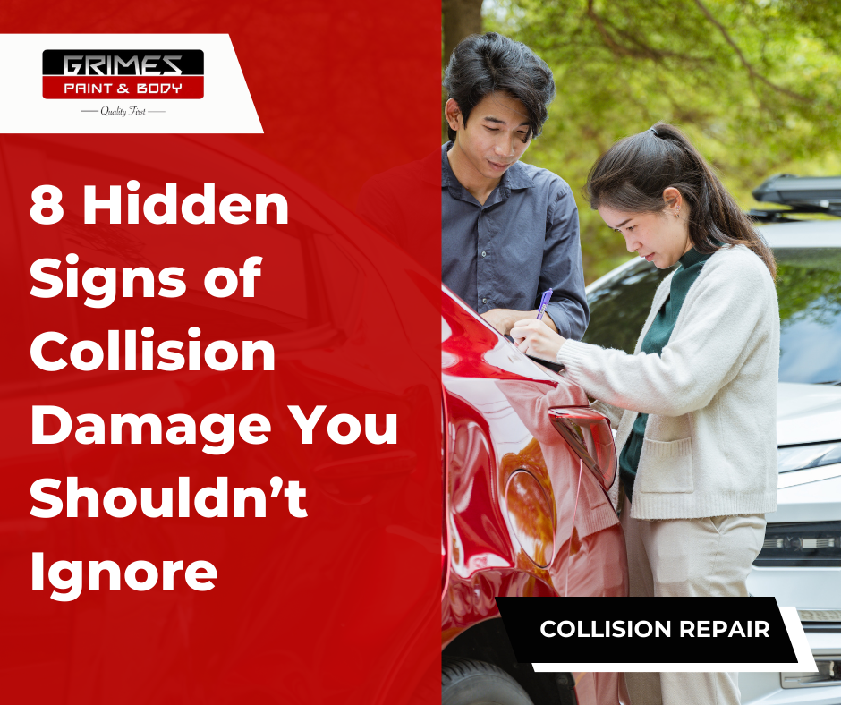 8 Hidden Signs of Collision Damage You Shouldn’t Ignore