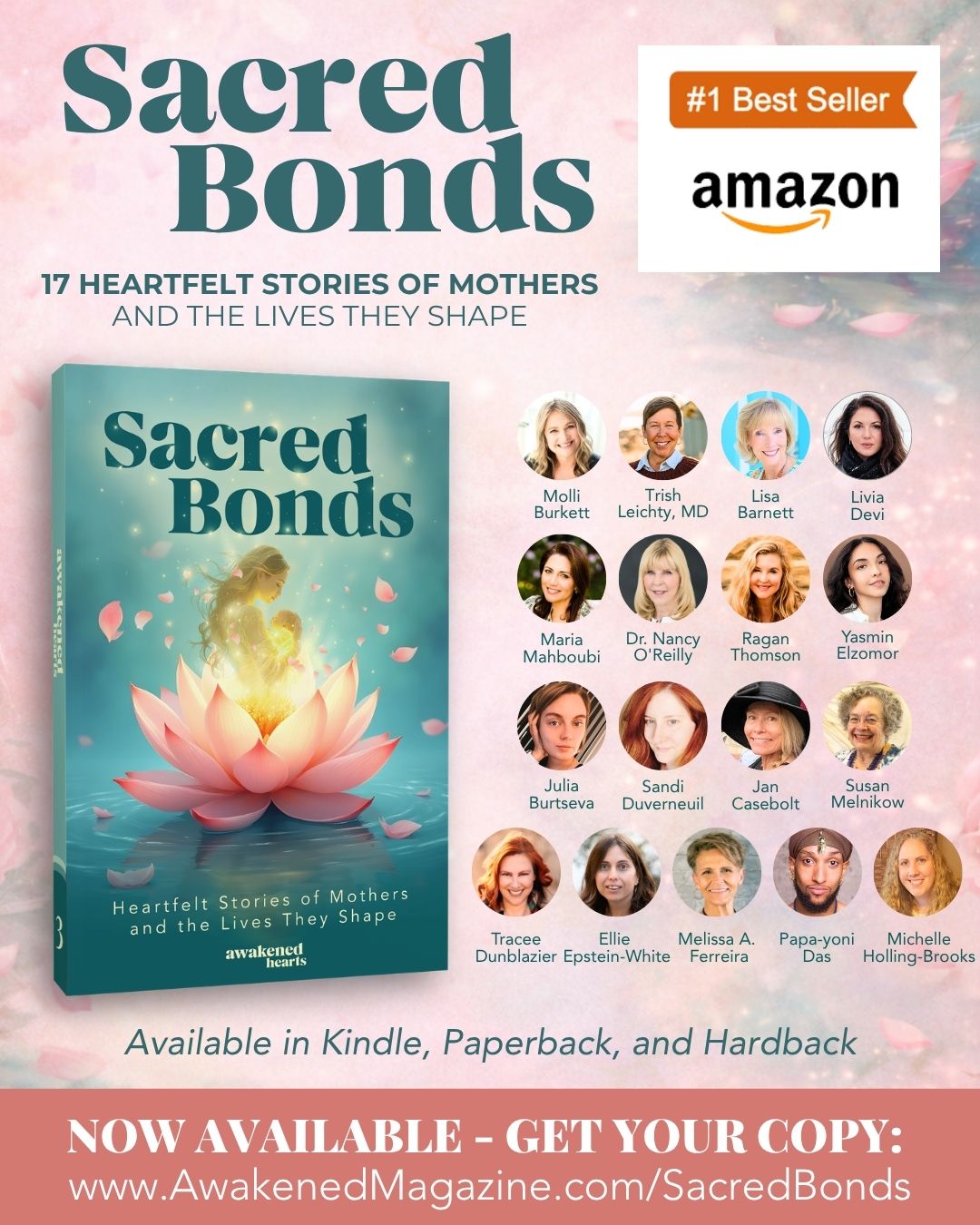 ‘Sacred Bonds’ Hits #1 on Amazon: Anthology Celebrating the Mother-Child Bond Becomes Instant Bestseller